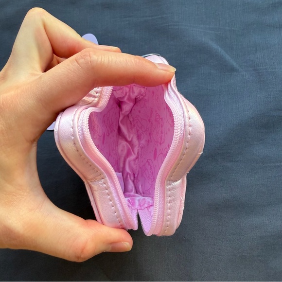 Sanrio The Little Twin Stars Lala pink mini pouch - Picture 4 of 6